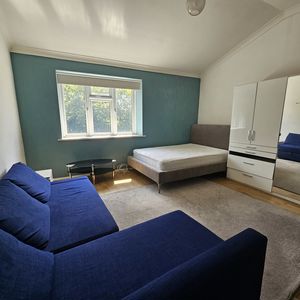 LOUNGE/SLEEPING AREA- click for photo gallery